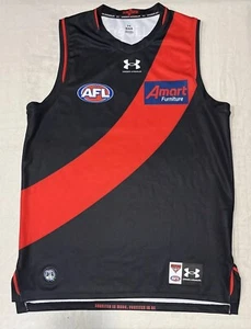 Essendon Bombers AFL 2022 Official Under Armour Players Home Guernsey Size L - Picture 1 of 9