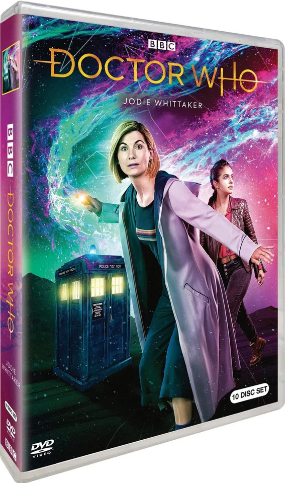 DR WHO 2018-2022 Doctor JODIE WHITTAKER Collection Series Seasons US Rg1 DVD sp - Image 1 of 1