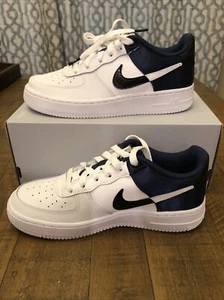 Air Force 1 LV8 1 GS MIDNIGHT NAVY WHITE BLACK CK0502 400 Youth Größe 5,5 Youth - Bild 1 von 9