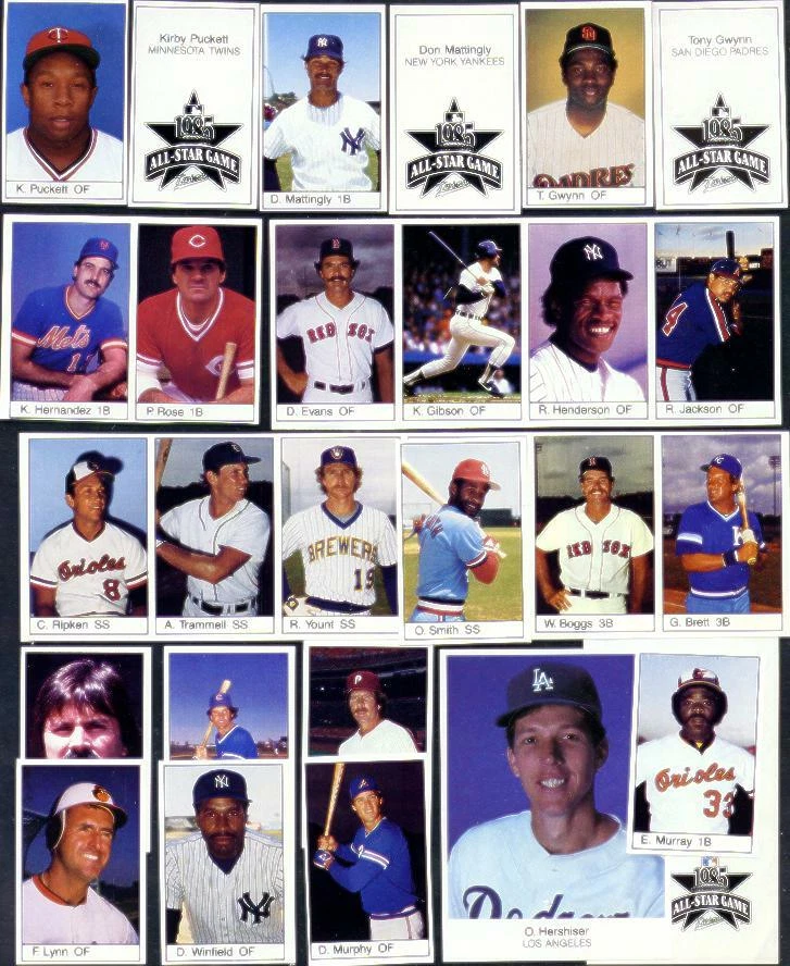 Dale Murphy 1985 AS Game Program Insert - Image 1 of 1