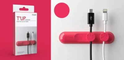 Soporte de clip de cable magnético para tablero organizador de tablero abrazadera de cargador... Foto 1 de 4