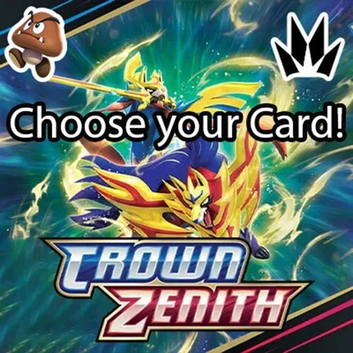 Pokemon Crown Zenith TCG - Choose Your Card! - Pack Fresh - BULK SAVINGS! - Image 1 of 1