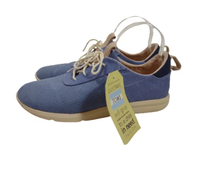 TOMS Cabrillo Women's Lace Up Shoes Sneakers Women's Size 10 Blue 10012426 - Image 1 of 4