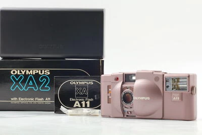 [Exc+5/Box] Olympus XA2 A11 PINK 35mm Film Camera point&shoot compact From JAPAN - Image 1 of 4