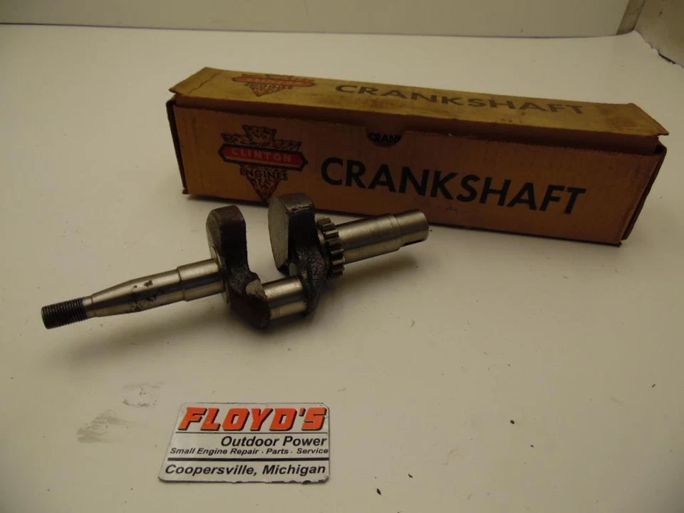 Clinton 46-494 Crankshaft Genuine Nos Oem Part Vintage