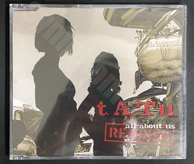 2005 tATu T.A.T.u. All About Us Remixes Taiwan 13 Tracks Promo CD Sampler Sealed - Image 1 of 4