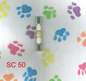 FUSIBILE BUSS SC50 50 AMP 480 VOLT CLASSE G RITARDO - Foto 1 di 2