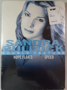 Sandra Bullock Double Feature Hope Floats (1998) Speed (1994), (DVD) New, Sealed - Picture 1 of 3