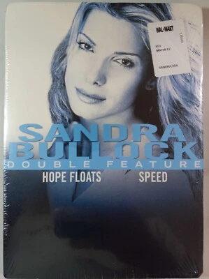Sandra Bullock Double Feature Hope Floats (1998) Speed (1994), (DVD) New, Sealed - Image 1 of 3