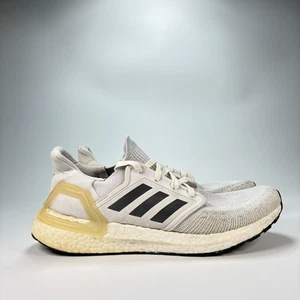 Adidas UltraBoost 20 weiß Primeknit Laufschuhe Schnürschuhe EG0694 Herren Größe 10,5 - Bild 1 von 10
