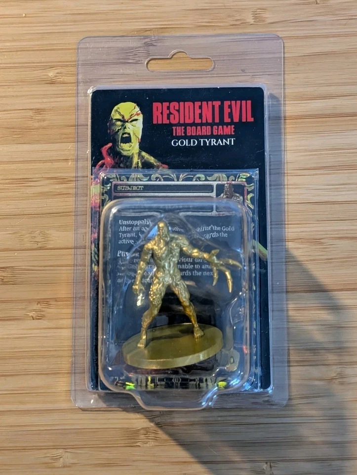 Resident Evil 2 Board Game Gold Tyrant Steamforged Games - Image 1 of 4