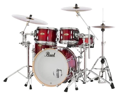 Pearl Session Studio Select 4-piece Shell Pack - 20" Bass Drum ANTIQUE CRIMSON - Image 1 of 4