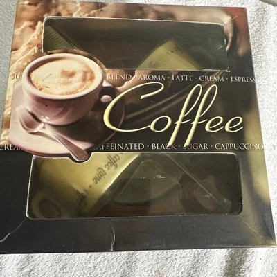 Espresso Cups & Saucers Gift Set: Includes Frother NIB Coffee - Image 1 of 4