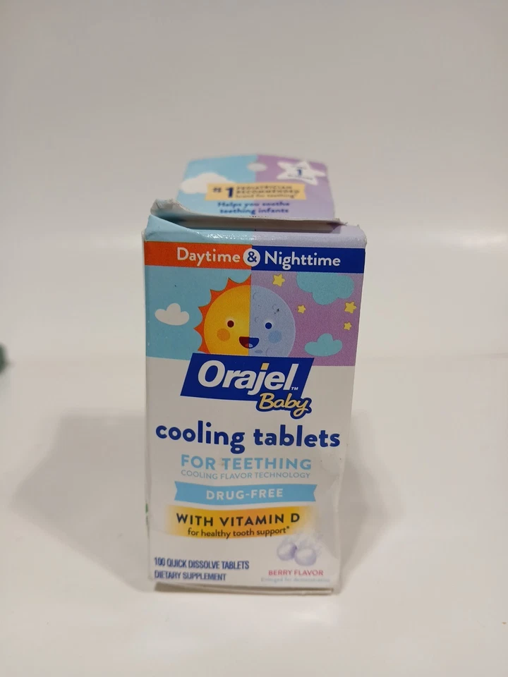 Orajel Baby Daytime & Nighttime Cooling Gels for Teething Drug - #1 Pedia