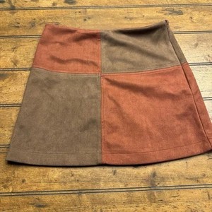 Minifalda de gamuza sintética para mujer HYFVE talla pequeña - Imagen 1 de 5