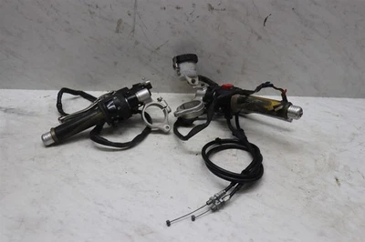 2001-2003 Suzuki GSXR750 Complete Clip On Set W/ Controls & Switches - Image 1 of 4