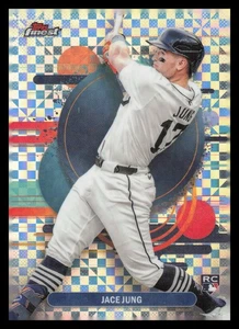 2025 Finest Checkerboard Refractors #191 Jace Jung - Picture 1 of 2
