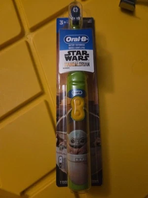 Oral-B Kid's Star Wars Mandalorian Battery Electric Toothbrush, Soft - NEW - Image 1 of 2