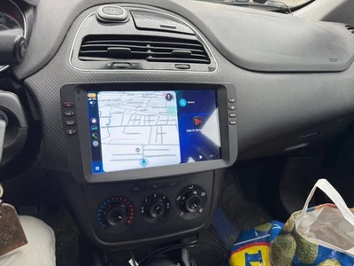 Autoradio stereo Android Snapdragon 6gb RAM 9 Pollici per Fiat Punto Evo 11-19 - Immagine 1 di 4