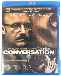 The Conversation Blu-ray 1974 Francis Ford Coppola Gene Hackman Thriller NEW - Foto 1 di 3