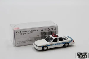 Busch Ford Crown Victoria, NYC Deputy Sheriff No. 49034 1:87 /BUN165 - Picture 1 of 1