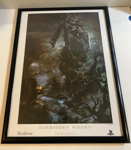 Impresión litográfica PlayStation Bloodborne - Forbidden Woods - 233/300 - Imagen 1 de 8
