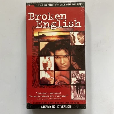 Broken English - Brand New Factory Sealed VHS Demo Promo Screener HTF NC-17 - Image 1 of 4
