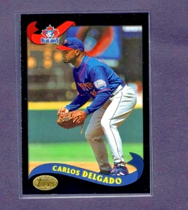 2002/2003 TOPPS KANEBO JAPAN RARE BLACK PARALLEL #10 CARLOS DELGADO BLUE JAYS SP - Picture 1 of 2
