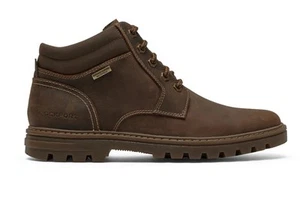Rockport Waterproof Boots Men’s Brown Size UK 8.5 (RefG32) - Imagen 1 de 5