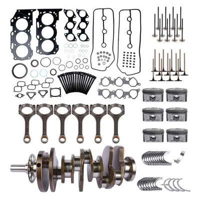 Kit de reconstrucción de motor 1GR-FE cigüeñal pistones varillas para Toyota 4Runner Tacoma 4,0 L Foto 1 de 4