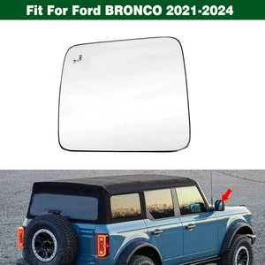 Right Side Mirror Glass Heated Blind Spot CLH85707420 For Ford Bronco 2021-2024 - Picture 1 of 11