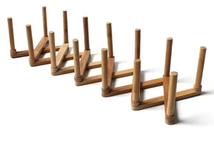 Multifunktionaler - Tellerständer Geschirr/  Pfannendeckelständer ausziehbar - Imagen 1 de 3