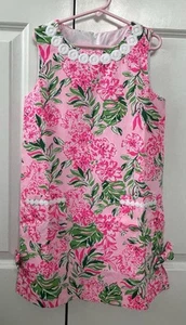 NWT Lilly Pulitzer Little Lilly Classic Shift In Koala La La Size 8 Free Ship - Picture 1 of 13
