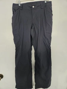 Duluth Trading Co Damengröße 12 x 31 Nylon/Elasthan Cargo Outdoorhose – marineblau - Bild 1 von 15