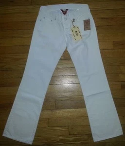 Vaqueros Lucky Brand Maddy bajos ajustados blancos rectos $100 nuevos con etiquetas talla 0/25 27x30 p2695 - Imagen 1 de 12