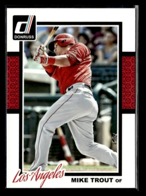 2014 Donruss #301 Mike Trout - Image 1 of 2