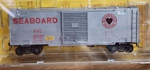 Seaboard Air Line RR 40' PS-1 Boxcar w/ 8' Single Door 25255 Kadee 5114 HO RTR - Picture 1 of 2