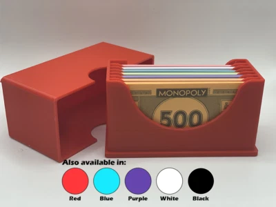 Portamonedas KDD Monopoly, caja de dinero, porta billetes Foto 1 de 2