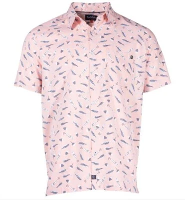 Salt Life S/S button woven Tackling Live salty Orange L Salty Saltlife NWT - Image 1 of 4