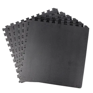 24 Zoll x 24 Zoll Puzzle Übungsmatte ineinandergreifende Übungsschaumstoffmatten für Fitnessgeräte - Bild 1 von 24