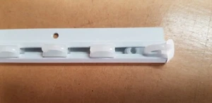 MINI CURTAIN TRACK FOR CARAVAN, MOTORHOME, TRUCK, RV VARIOUS LENGTHS & COLOURS - Picture 1 of 14