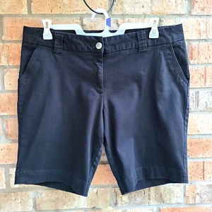 Bermudas informales negras Magellan Outdoors para mujer talla 16 - Imagen 1 de 5