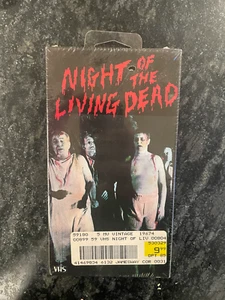 NIGHT OF THE LIVING DEAD (1968) VHS Goodtimes Zombie Movie SEALED - Picture 1 of 2