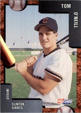 1992 Clinton Giants Fleer/ProCards #3605 Tom O'Neill