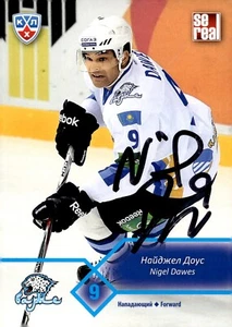 Nigel Dawes - Signed 2012-13 SeReal Russian KHL Card #13 - Picture 1 of 2