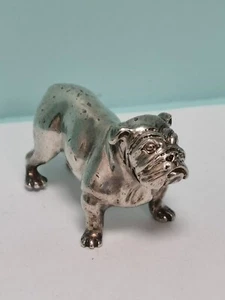 Vintage Sterling Silver Model of a Bulldog (104gramm) - Picture 1 of 6