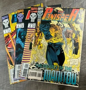 (4) LOTE DE LIBROS THE PUNISHER 2099 6 8 9 26 MARVEL COMICS - Imagen 1 de 5