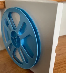 NEW Super-8 400 ft film reel & box COMBO PACK - 7"plastic reel, white box w/ lid - Picture 1 of 6