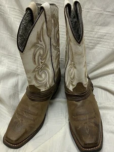 Laredo Damen Myra braun & sandweiß Westernstiefel 51091 Größe 8,5M - Bild 1 von 9