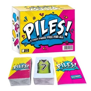 For Fast-paced Free-for-all Piles Card Games Family Kids Board Game Age 8+ - Picture 1 of 15